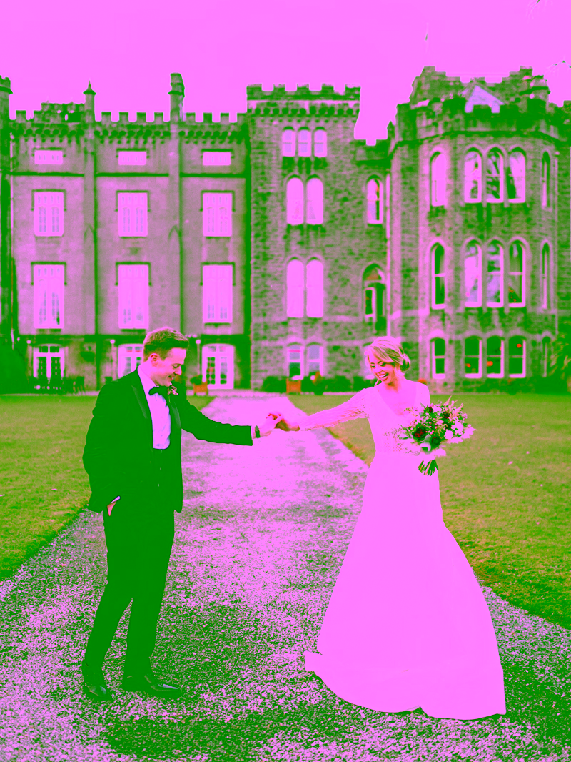 very popular venue among Sligo couples Kilronan castle