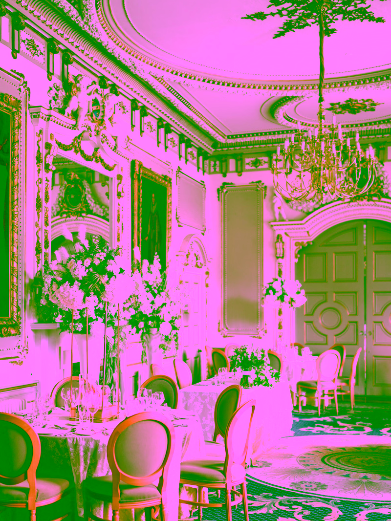 dining room in markree castle